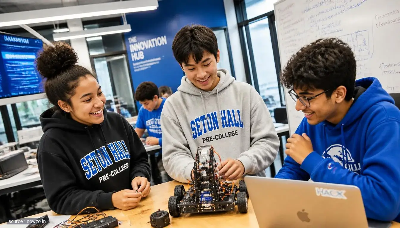 Seton Hall Pre-College Students Bring Innovation Hub to Life