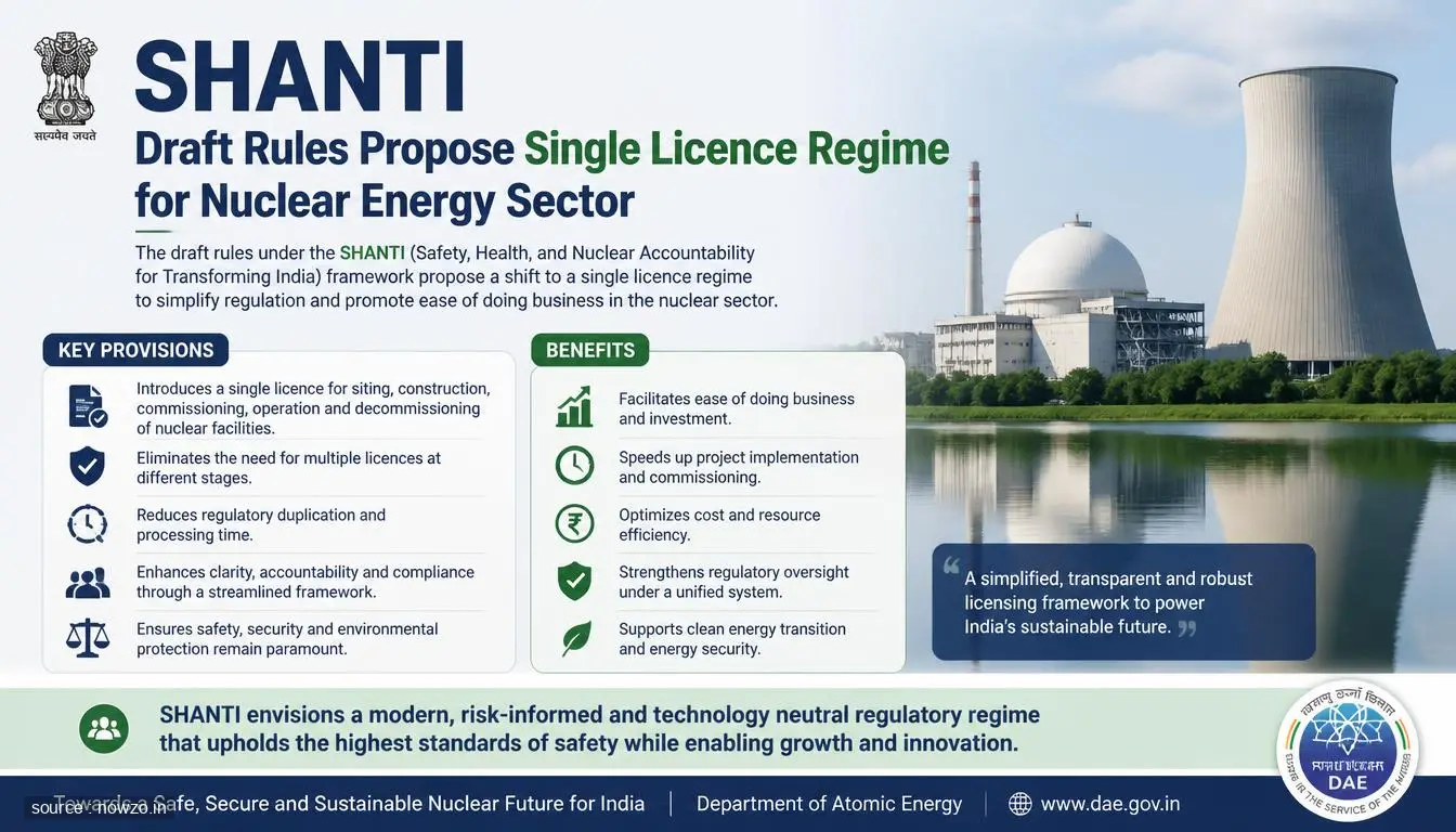 SHANTI Draft Rules: Single Licence Regime Proposed — Politics news