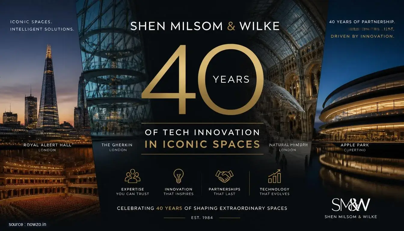 Shen Milsom & Wilke 40th Anniversary Tech Design Milestone — Technology news
