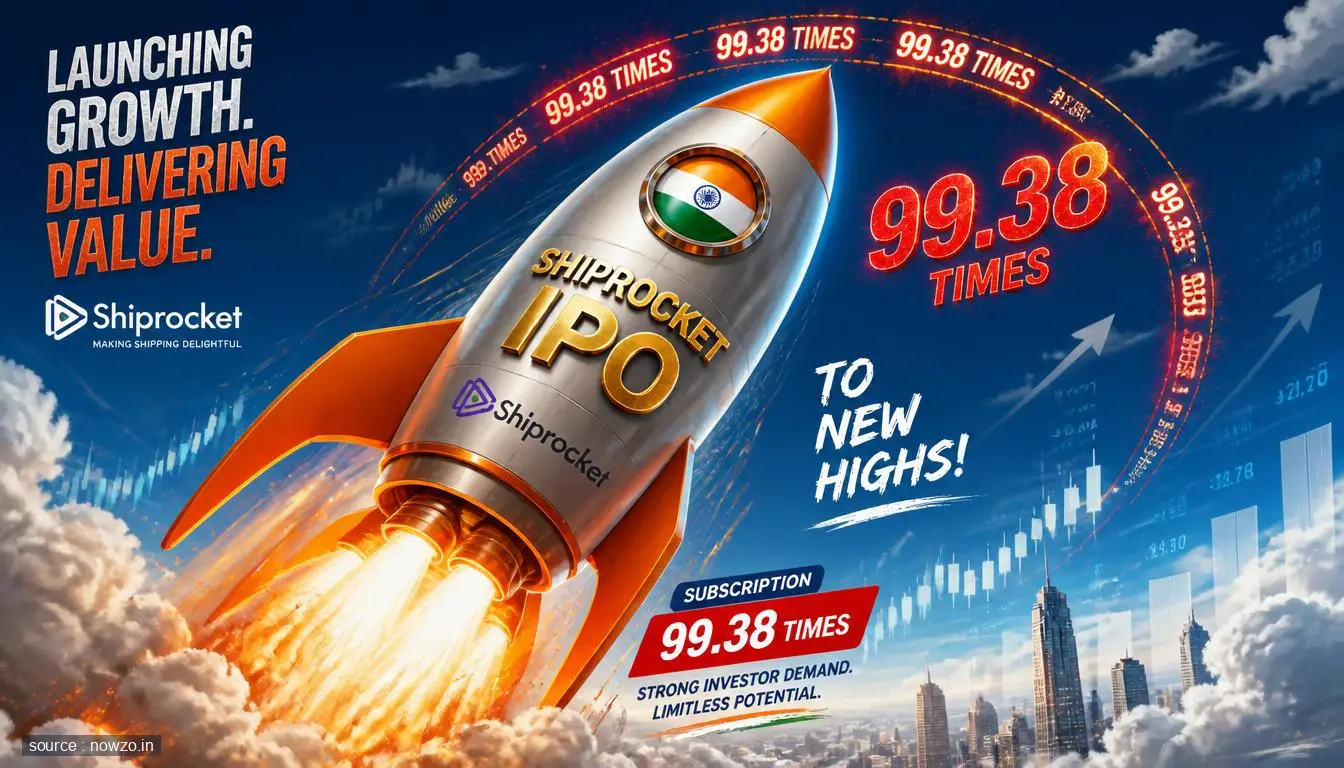 Shiprocket IPO Subscribed 99.38 Times — Business news