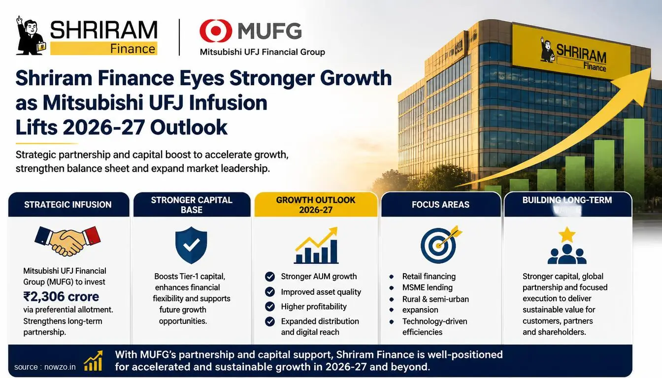 Shriram Finance Growth Outlook 2026-27 After Mitsubishi UFJ