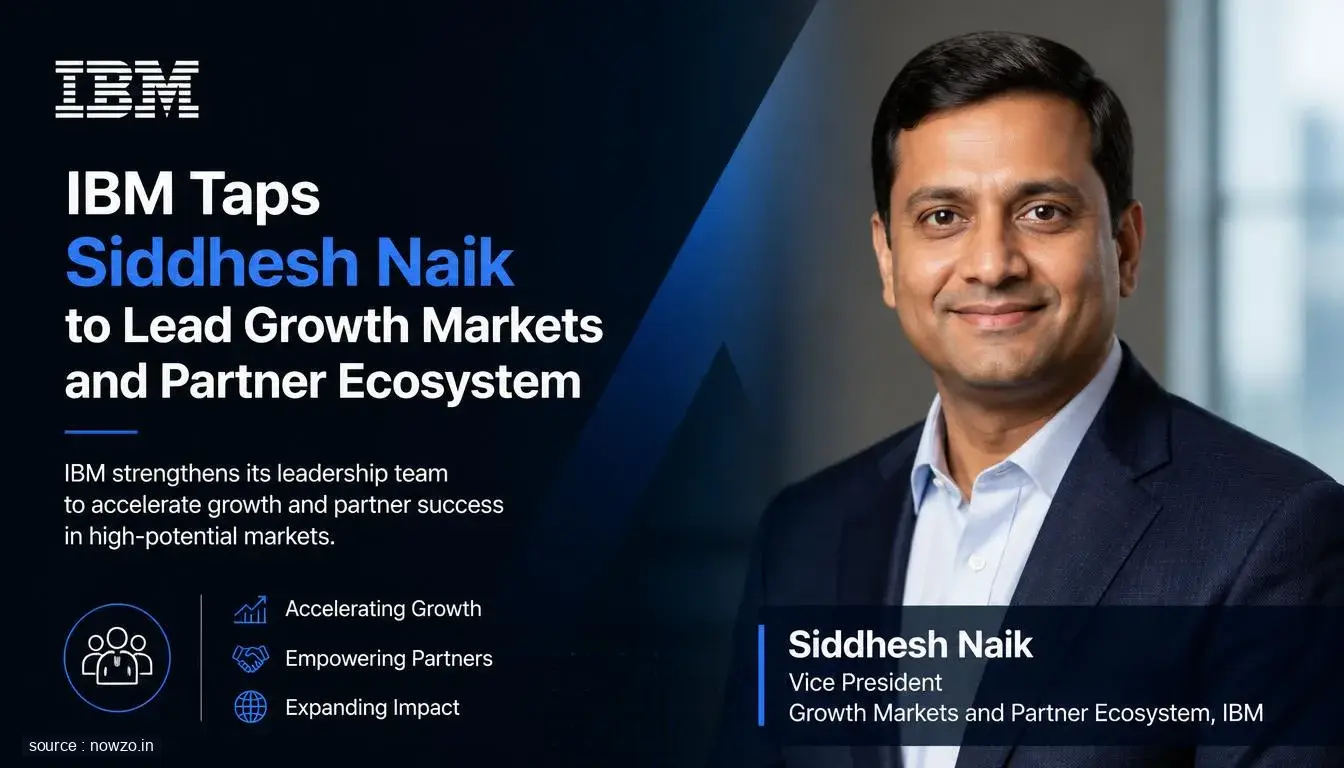 Siddhesh Naik Executive Director IBM Growth Markets — Business news