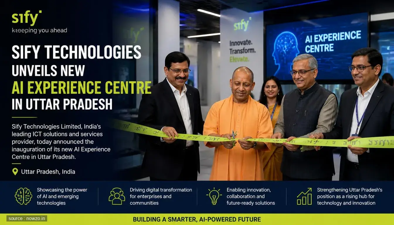 Sify Opens AI Experience Centre in Uttar Pradesh — Technology news