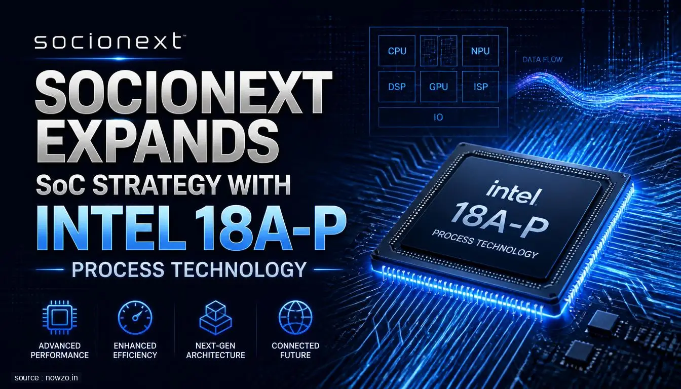 Socionext Adopts Intel 18A-P for SoC Development — Technology news