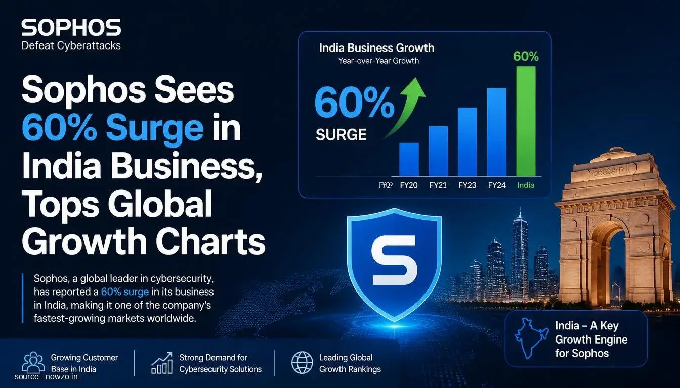 Sophos India Business Grows 60% in FY26, Top Market — Technology news