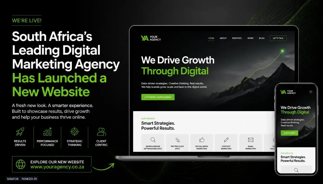 South Africa Digital Marketing Agency Launches New Website — Business news