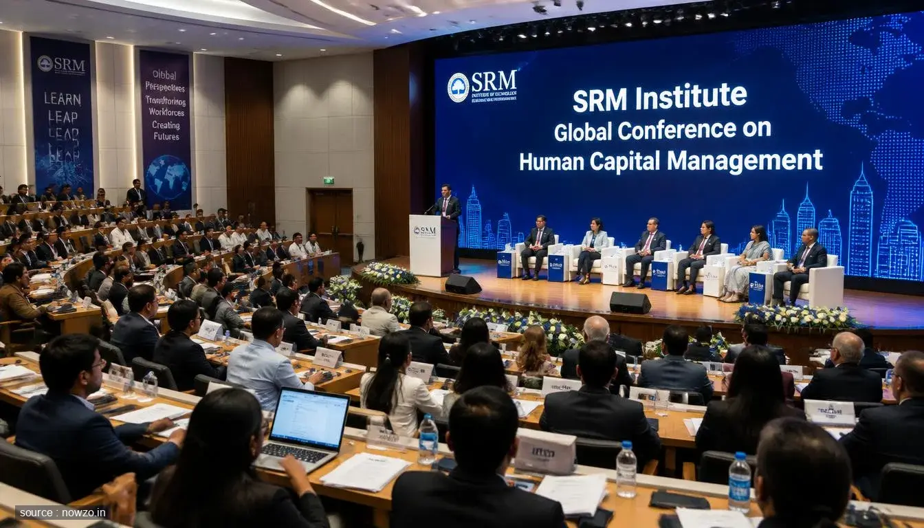 SRM Institute Hosts Global Conference on Human Capital Management