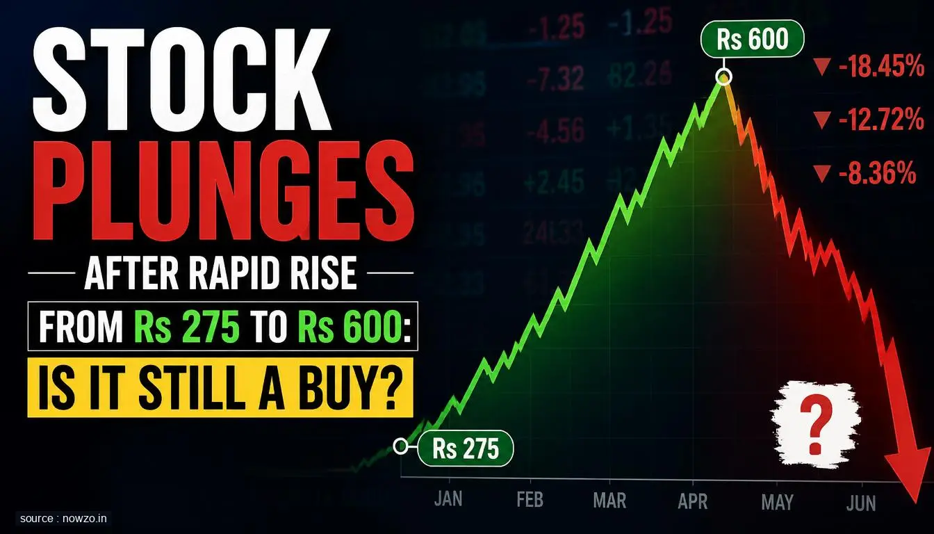 Stock Drops After Rs 275 to Rs 600 Rally: Buy or Avoid? — Finance news