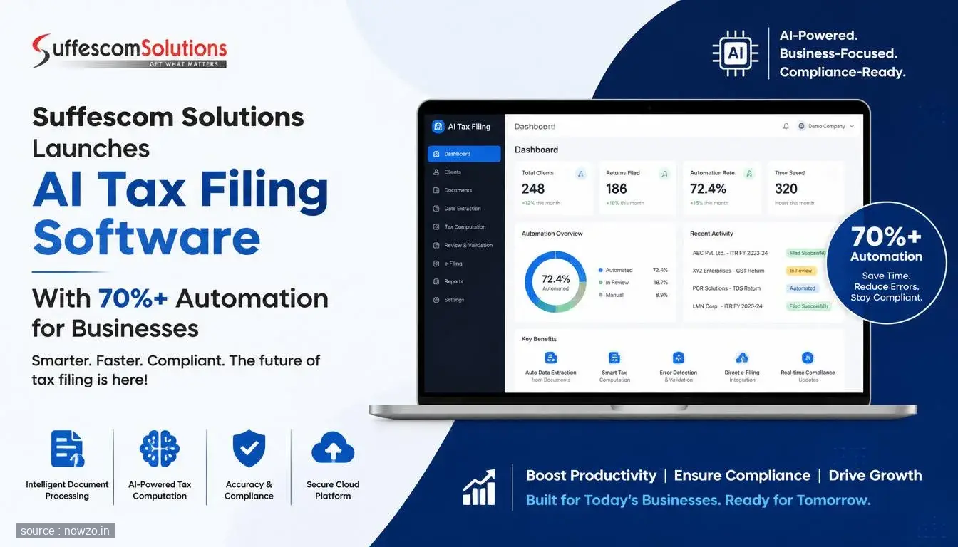 AI Tax Filing Software Automates 70% of Business Taxes — Technology news