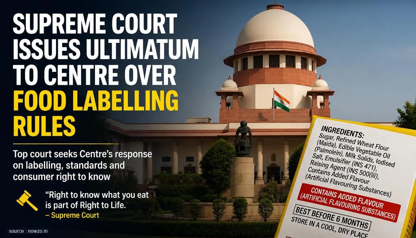 Supreme Court Ultimatum on Food Labelling Rules — Health news