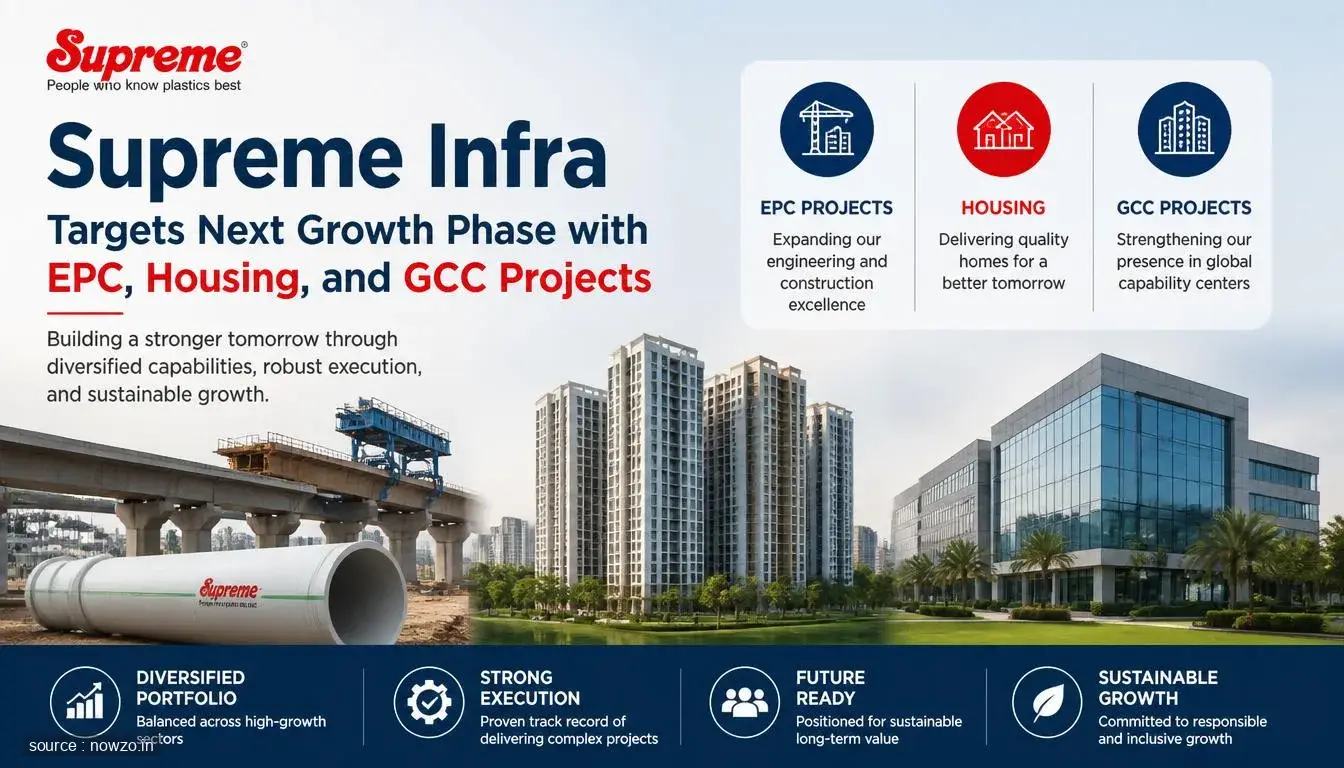 Supreme Infra Growth Strategy: EPC, Housing & GCC Projects — Business news