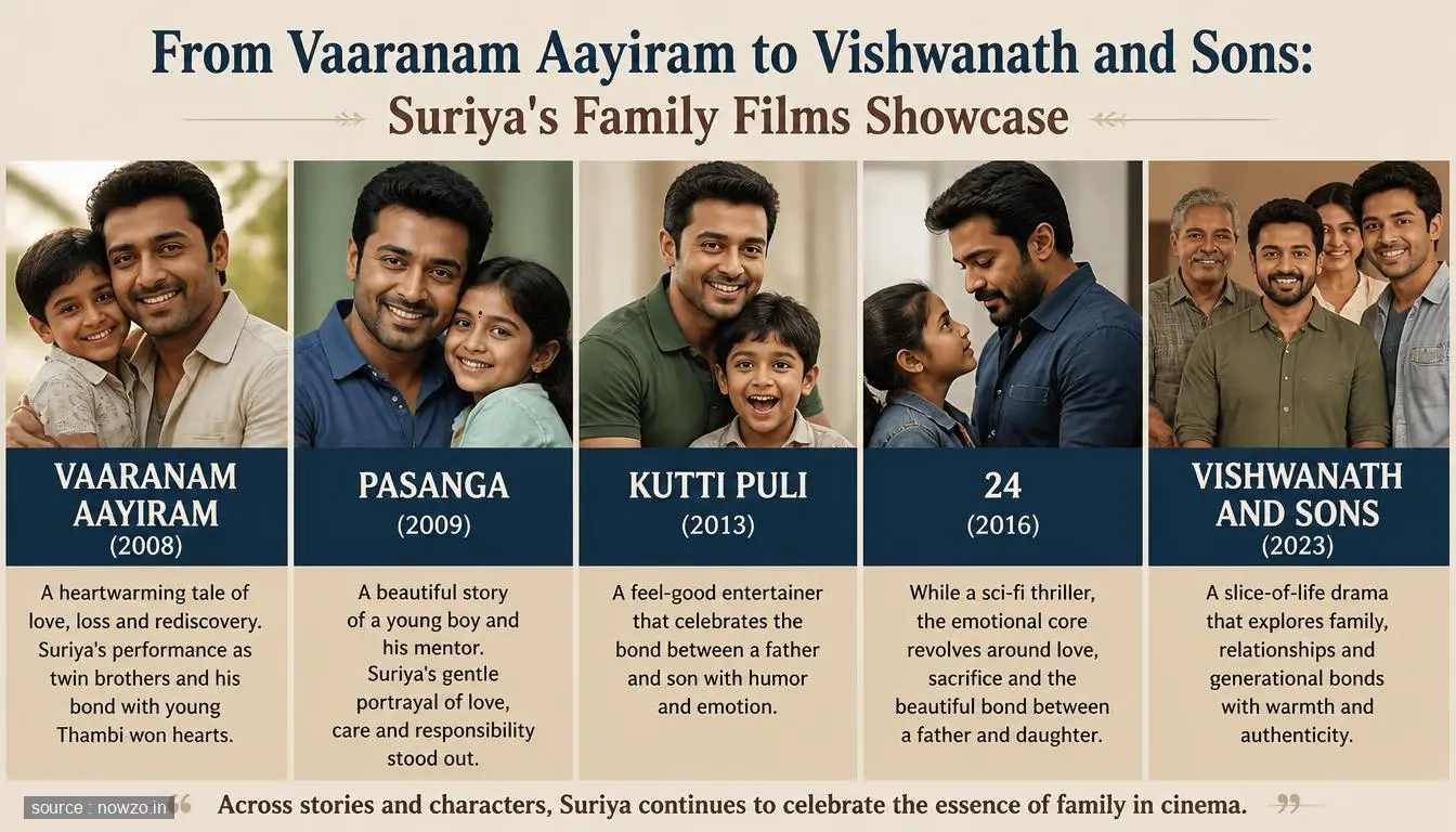 Suriya Family Films: Vaaranam Aayiram to Vishwanath — Entertainment news