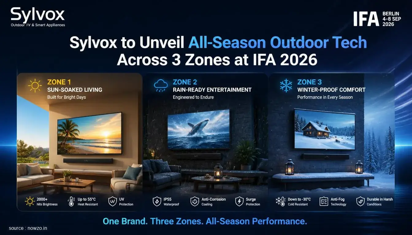 Sylvox Outdoor Entertainment Showcase Set for IFA 2026 — Technology news