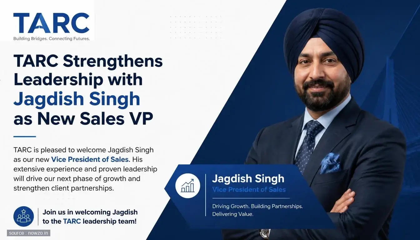 TARC Appoints Jagdish Singh Vice President Sales — Business news