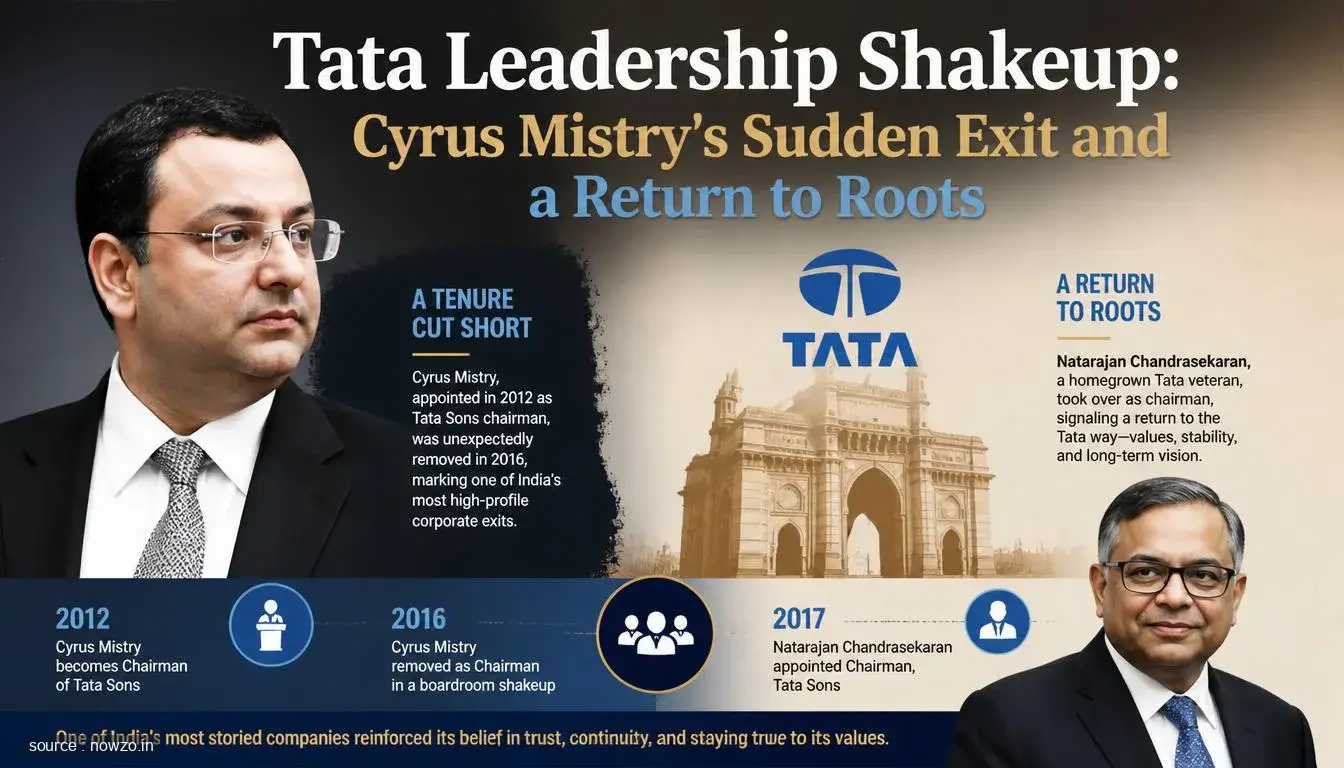 Tata Leadership Change: Cyrus Mistry Exit, Ratan Tata Return — Business news