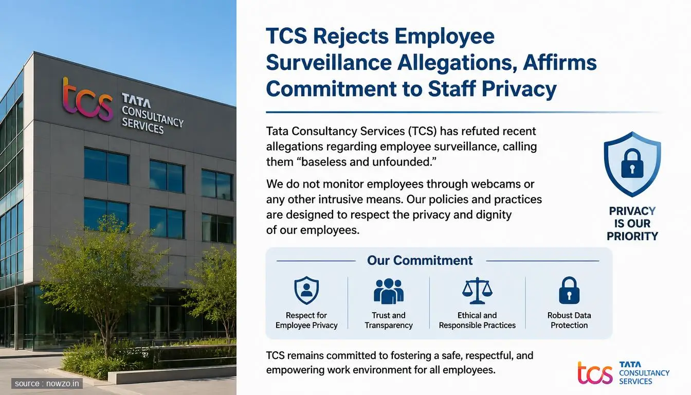TCS Denies Employee Surveillance Claims, Cites Privacy — Business news