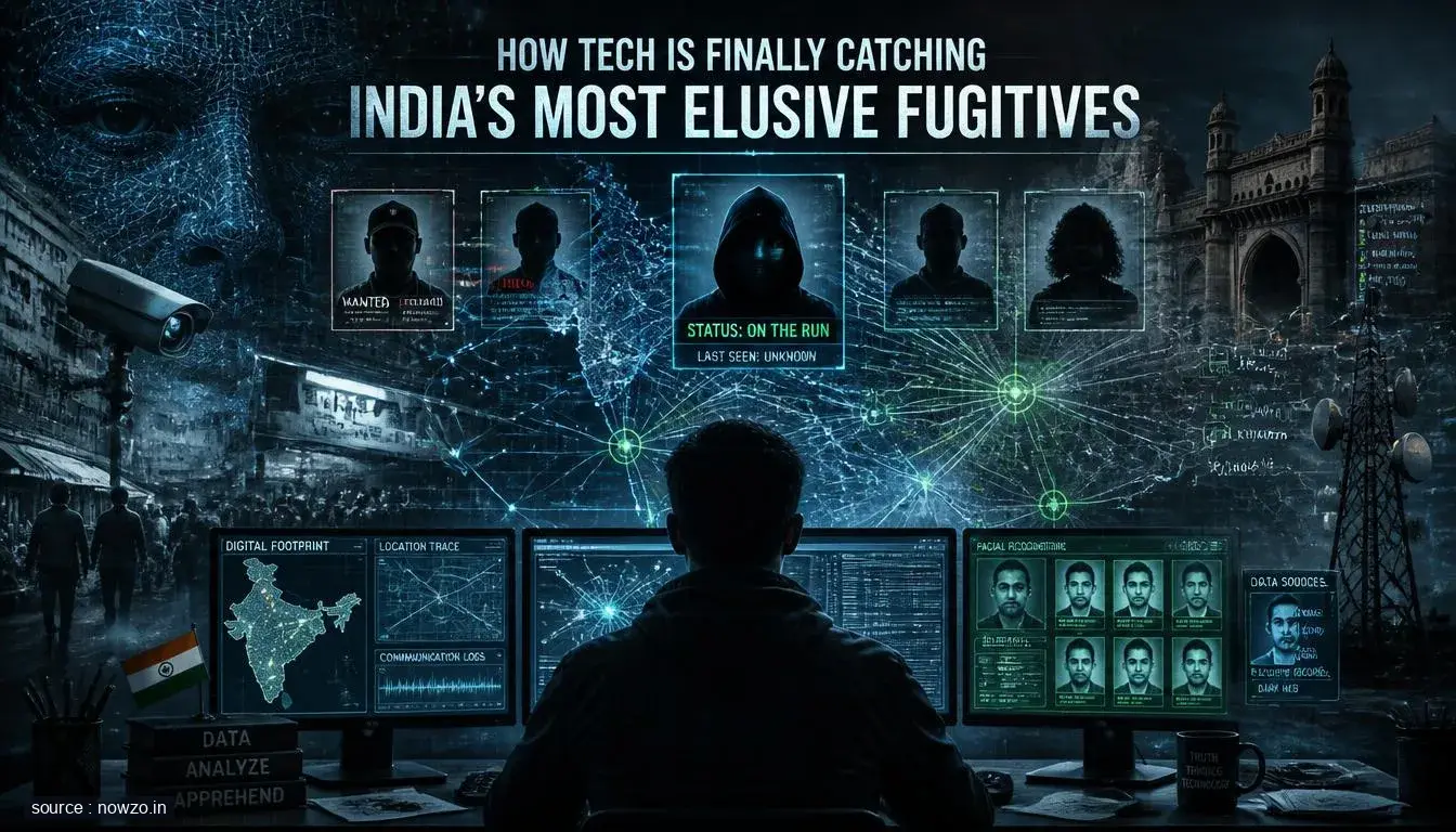 Technology Tracking India's Longest-Running Fugitives