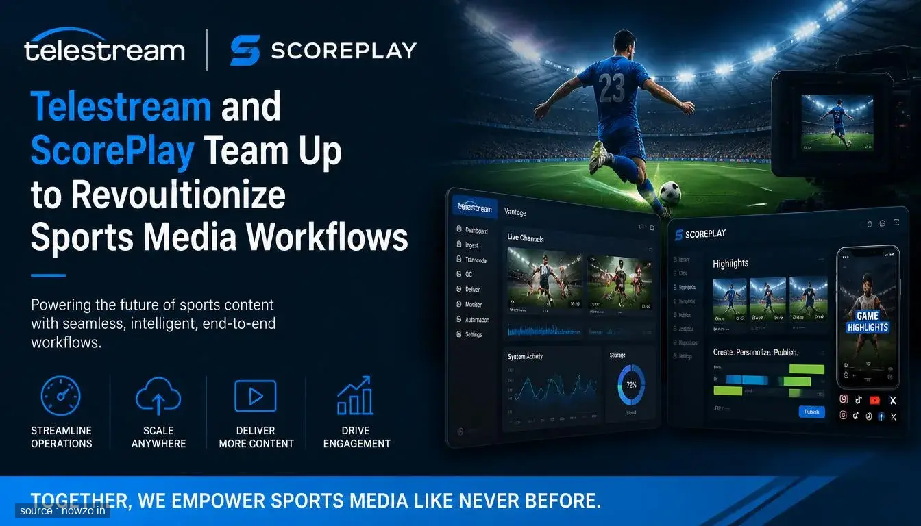 Telestream and ScorePlay Team Up to Revolutionize Sports Media Workflows