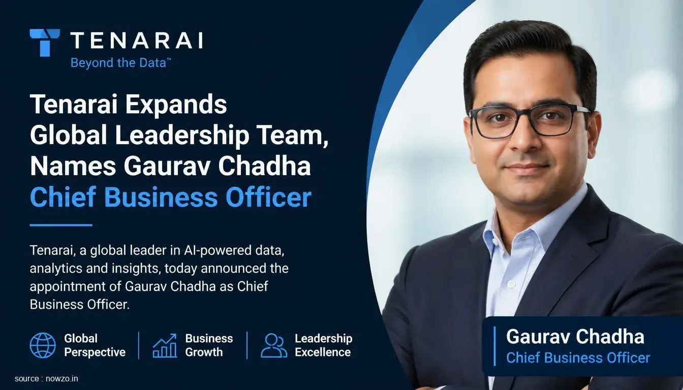 Tenarai Names Gaurav Chadha Chief Business Officer