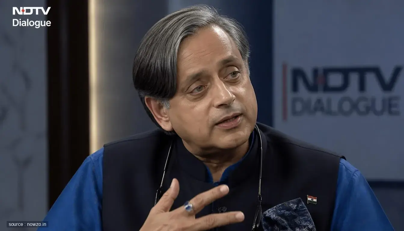 Tharoor Urges Calm on Nepal-China Ties at NDTV Dialogue