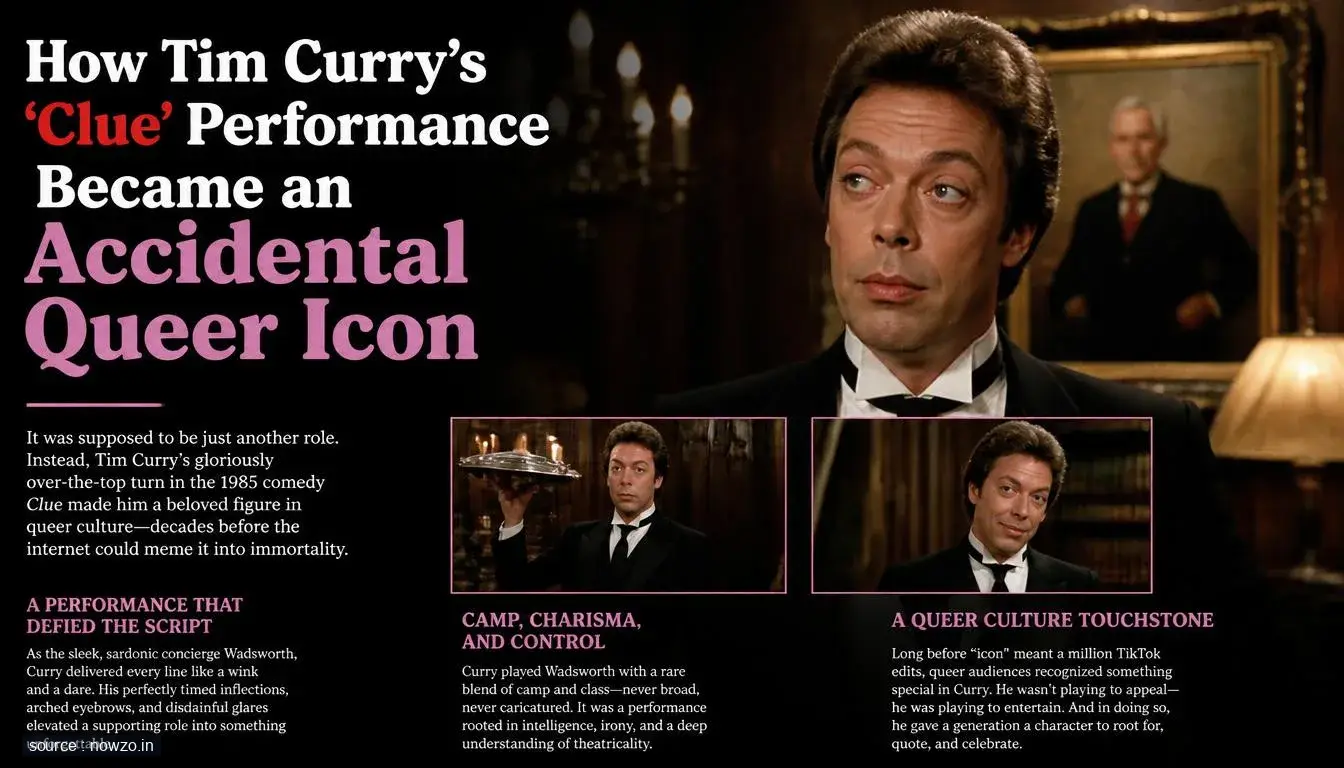 How Tim Curry's 'Clue' Performance Became an Accidental Queer Icon