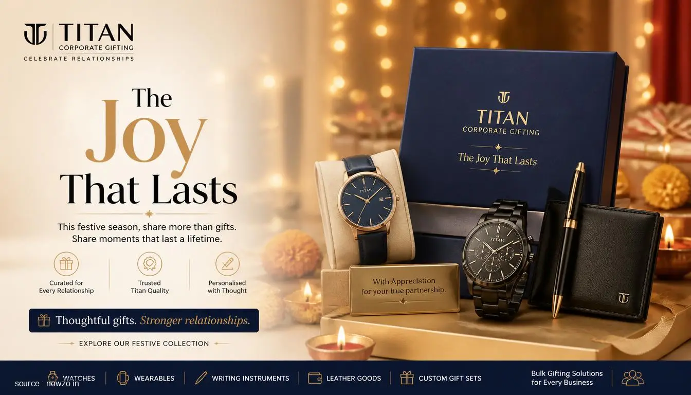 Titan Corporate Gifting Festive Campaign: The Joy That Lasts — Business news