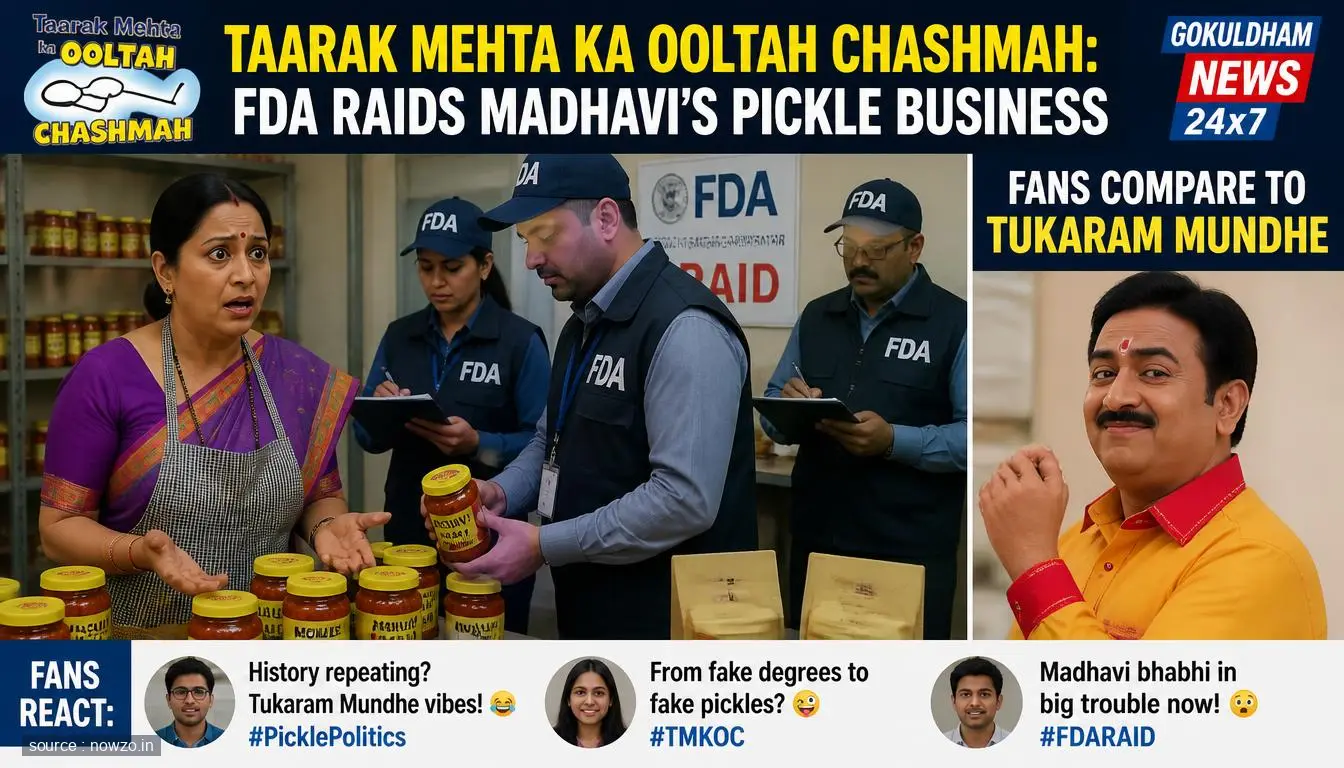 TMKOC: FDA Raids Madhavi’s Pickle Business — Entertainment news
