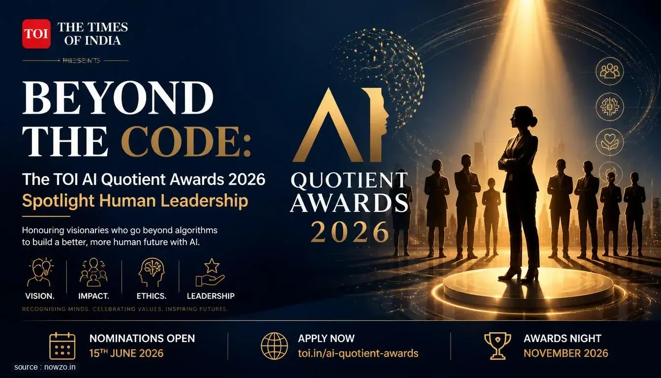 Beyond the Code: The TOI AI Quotient Awards 2026 Spotlight Human Leadership