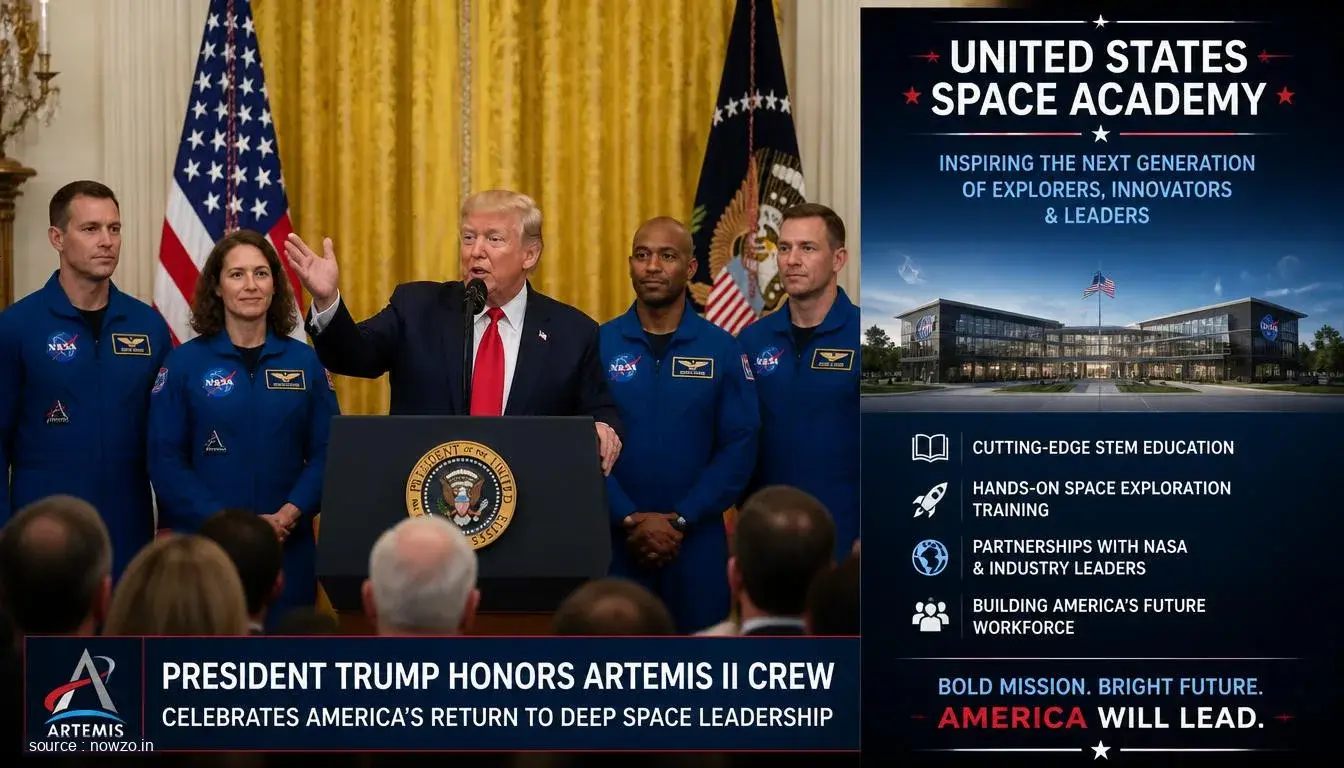 Trump Honors Artemis II Crew, Unveils Bold Plan for US Space Academy