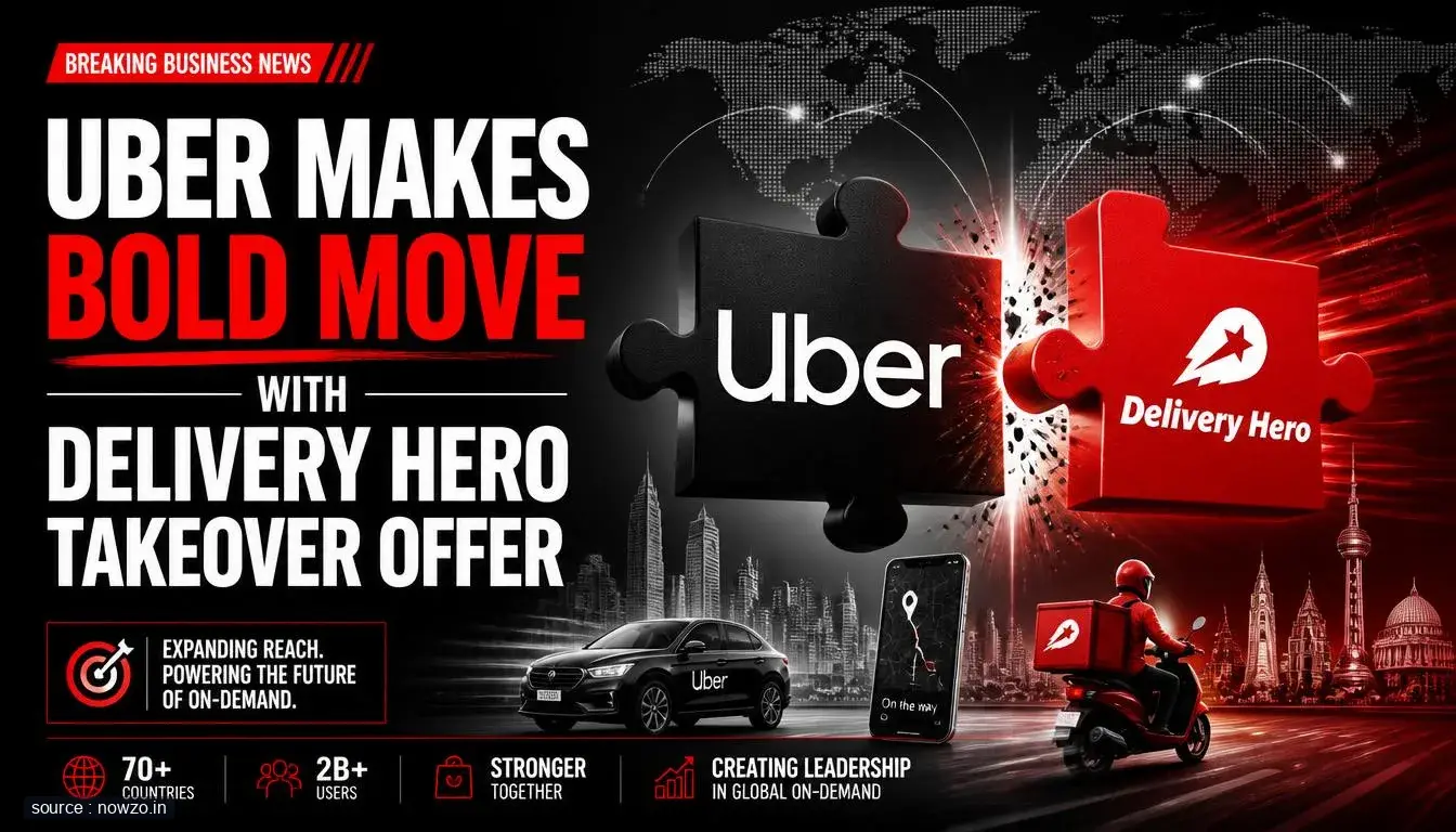 Uber Makes Bold Move with Delivery Hero Takeover Offer