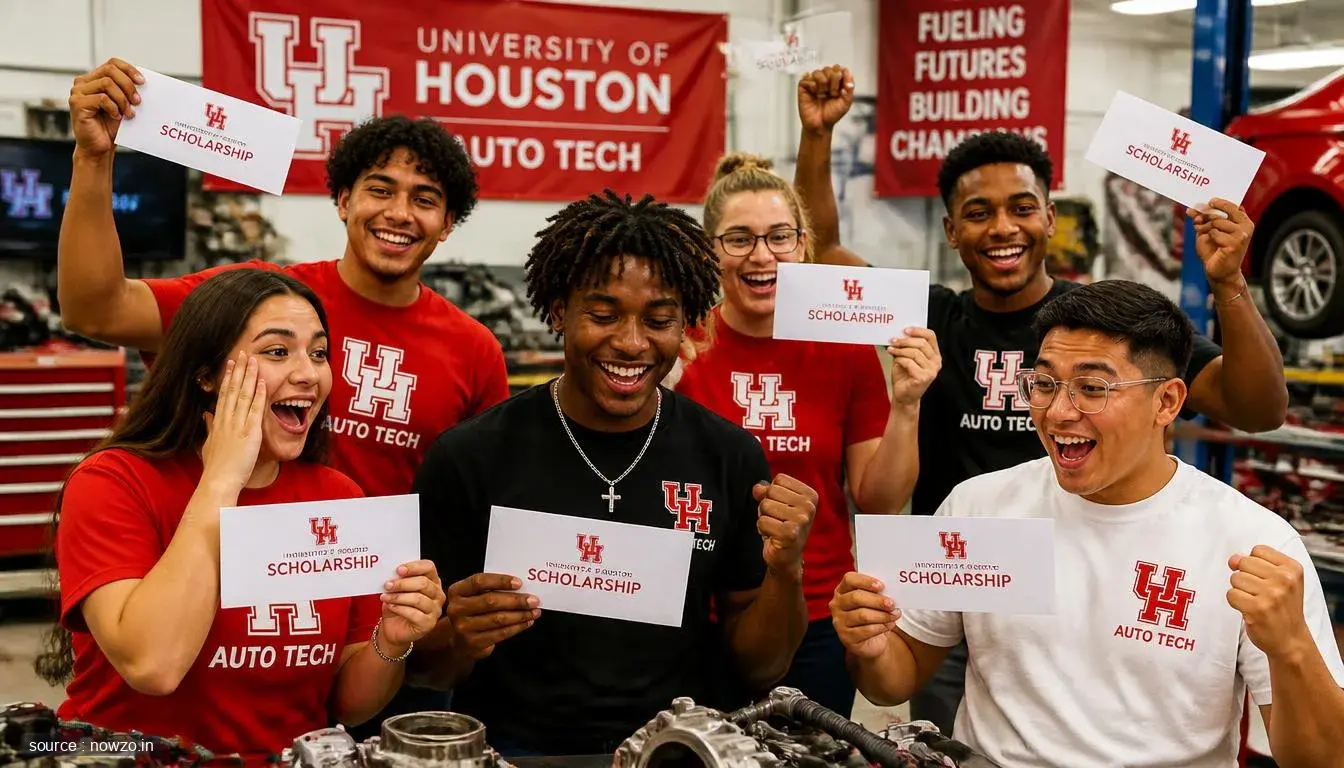 UH Auto Tech Students Get Career-Boosting Scholarships