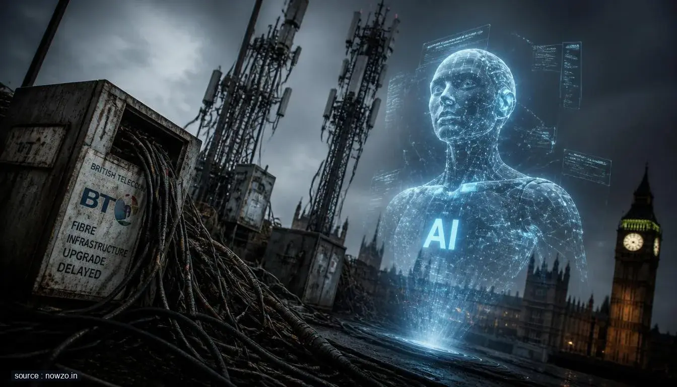 UK's AI Ambitions Threatened by Lagging Telecom Infrastructure
