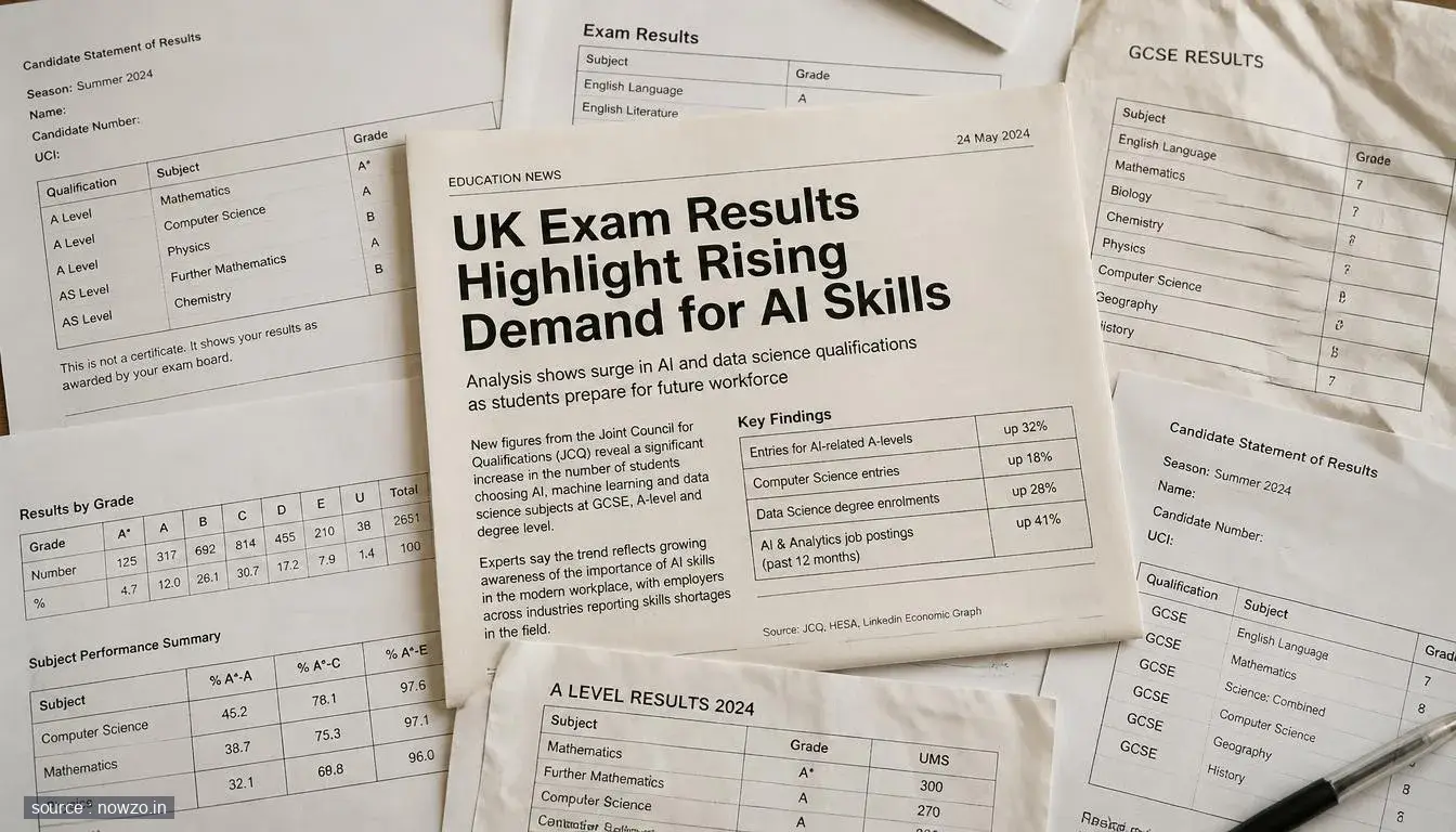 UK Exam Results Show Growing AI Skills Demand — Technology news