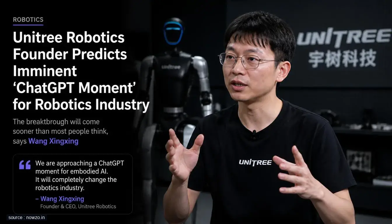 Unitree Robotics Founder: 'ChatGPT Moment' Coming for Roboti — Technology news