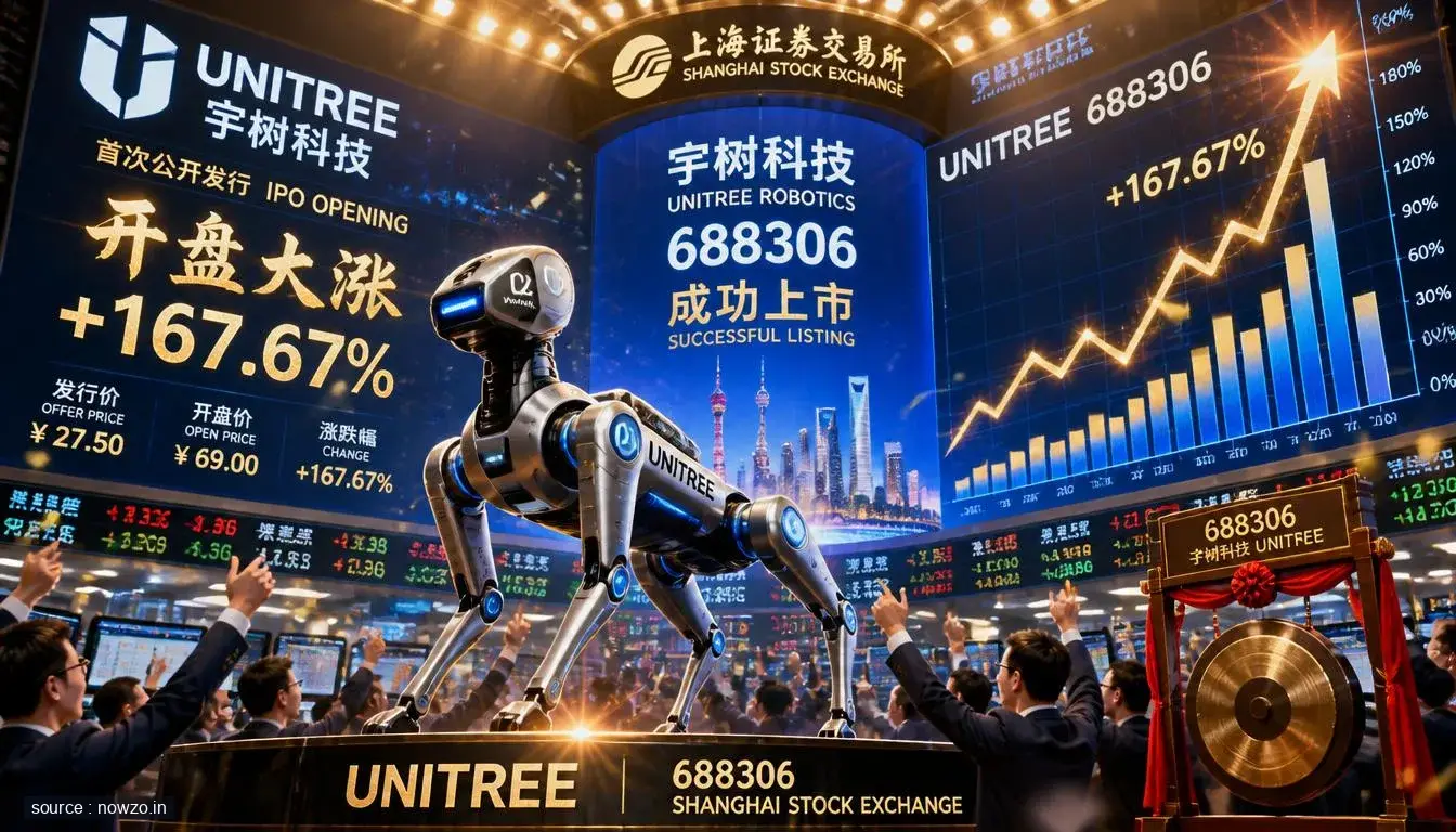Unitree Shanghai IPO: Record Stock Surge — Business news