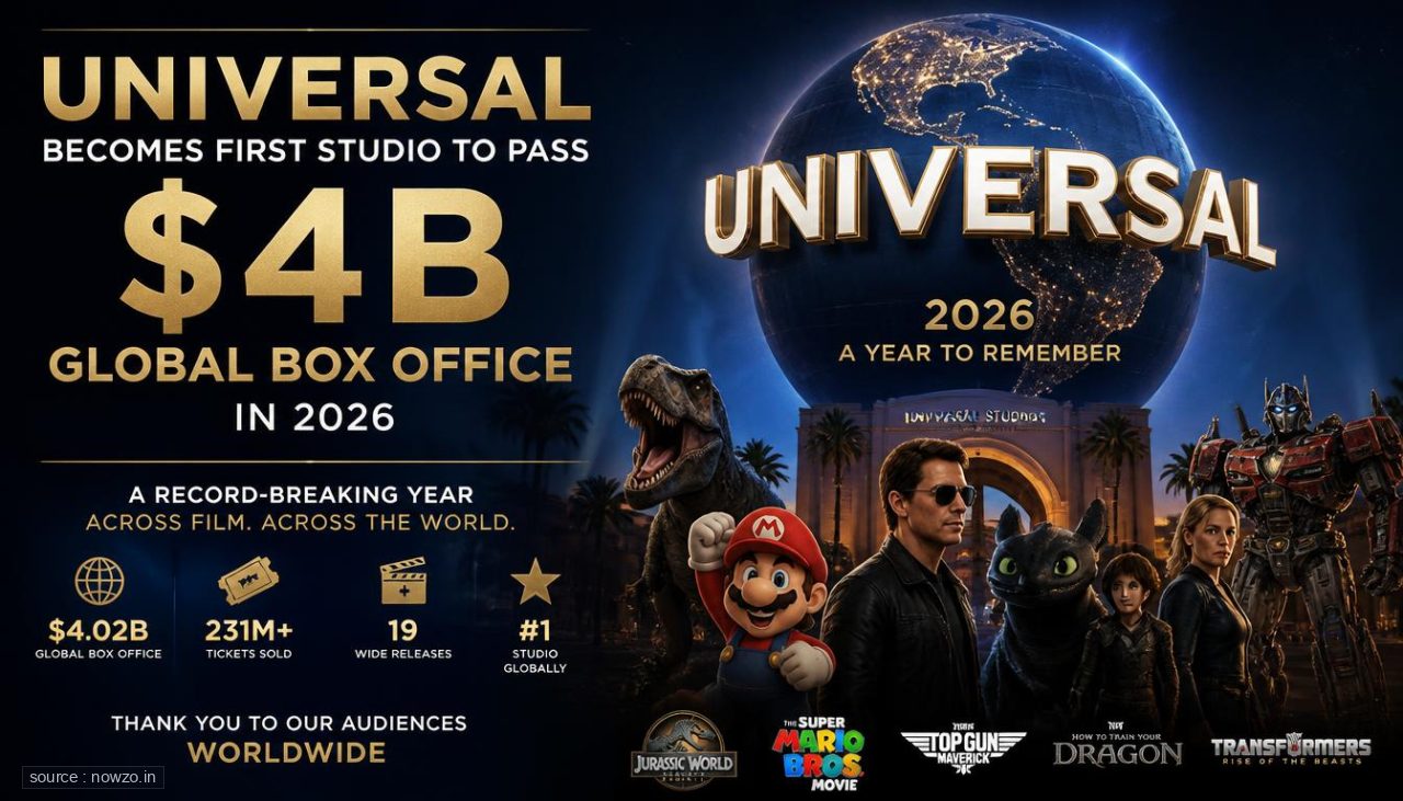Universal Becomes First Studio to Pass $4B Global Box Office in 2026