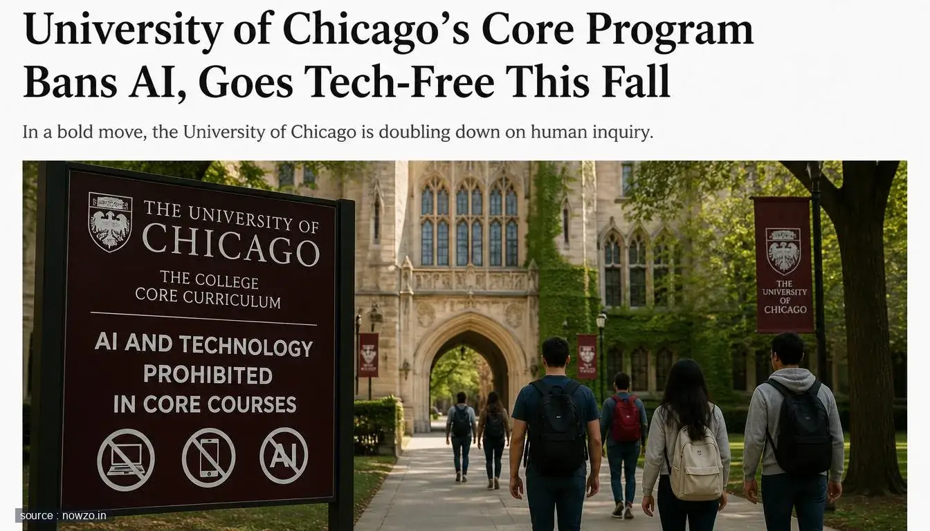 University of Chicago AI Ban, Tech-Free Classrooms Fall 2024 — Education news