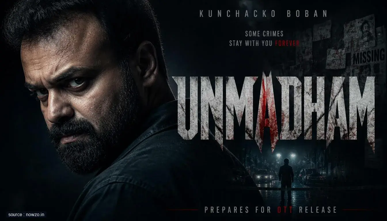 Unmadham OTT Release: Kunchacko Boban Thriller — Entertainment news