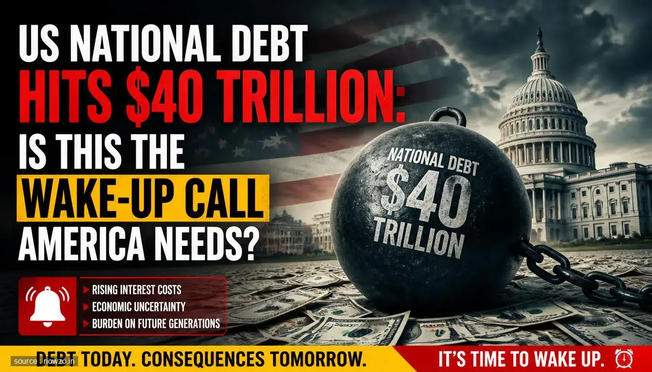 US Debt Hits $40 Trillion: What It Means for the Economy — Finance news