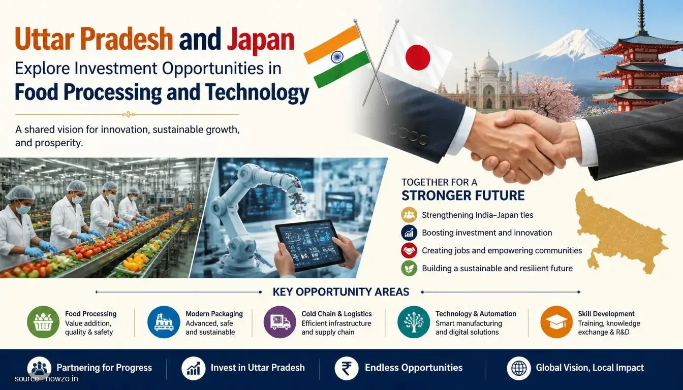 Uttar Pradesh Japan Investment: Food Processing & Tech Talks — Business news