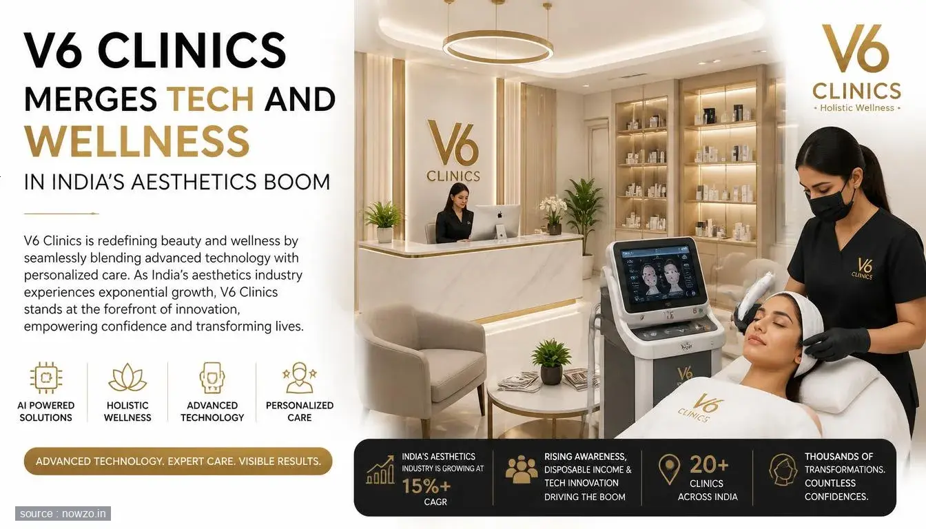 V6 Clinics Technology-Led Aesthetics Wellness Ecosystem — Health news