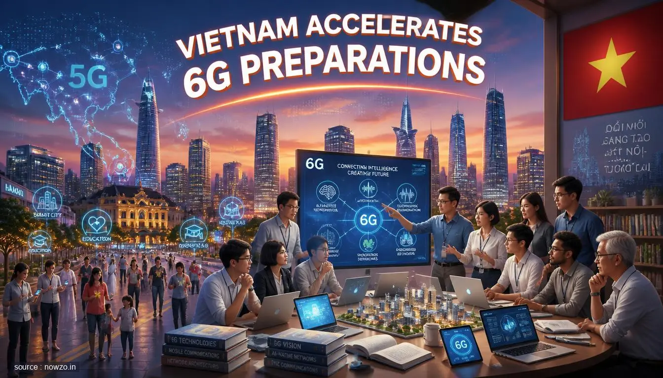 Vietnam 6G Preparations & 5G Expansion — Technology news
