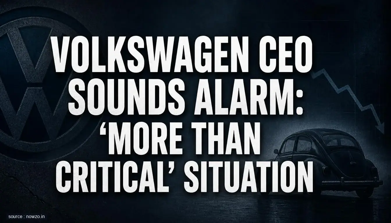 Volkswagen CEO Warns Company Situation Critical — Business news