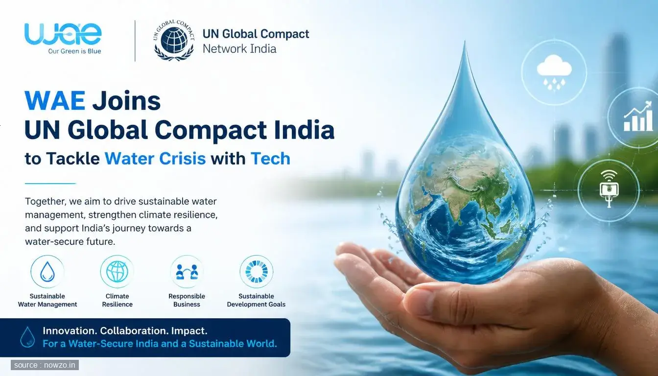 WAE Joins UN Global Compact India for Water Sustainability — Technology news