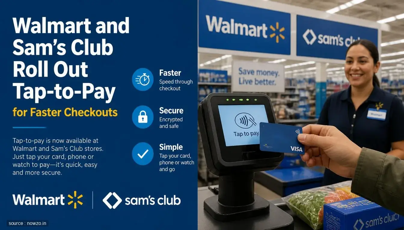 Walmart Sam’s Club Tap-to-Pay Technology Launch — Business news