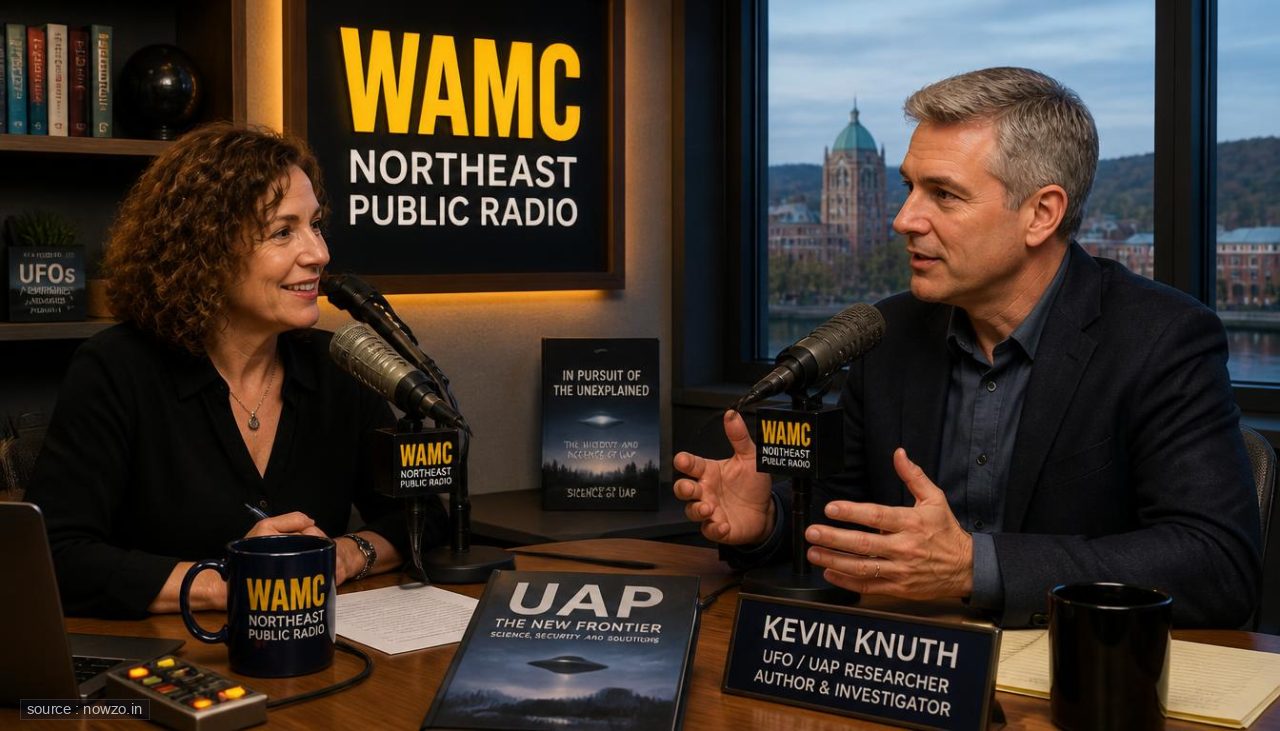 WAMC Explores UFO and UAP Research Featuring Kevin Knuth