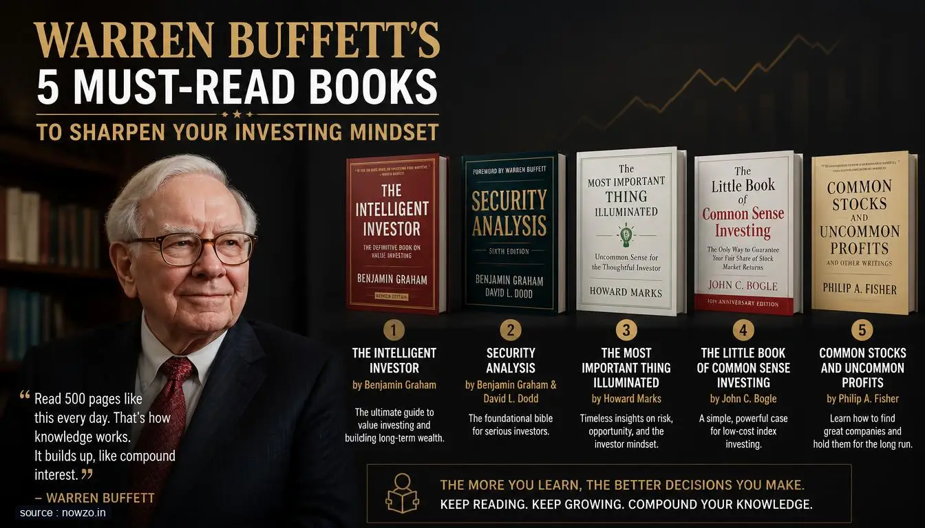 Warren Buffett Book Recommendations: 5 Must-Reads — Finance news