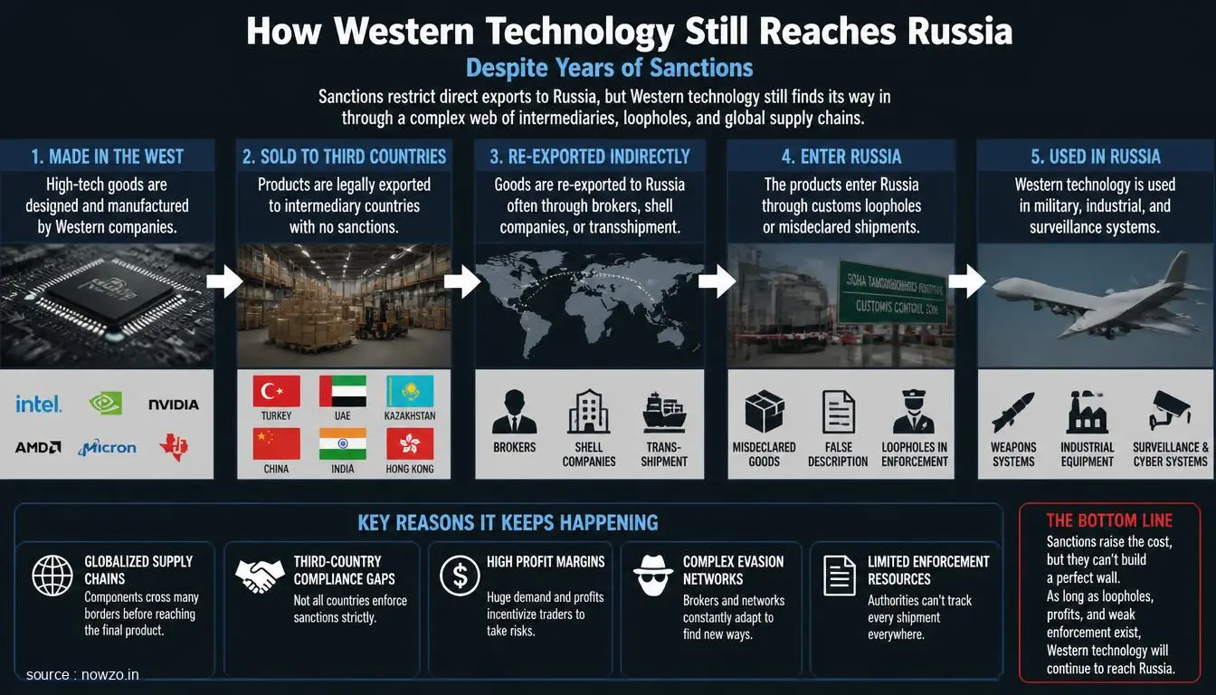 Western Tech in Russia: Sanctions Loopholes Explained — World news