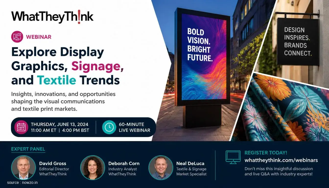WhatTheyThink Webinar: Graphics & Textiles — Business news