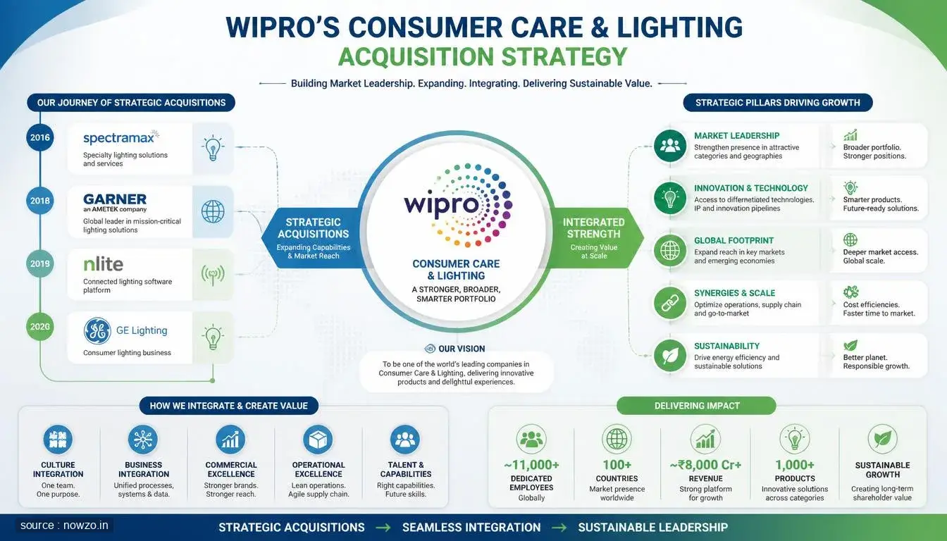 Wipro Consumer Care & Lighting Acquisition Strategy Explaine — Business news